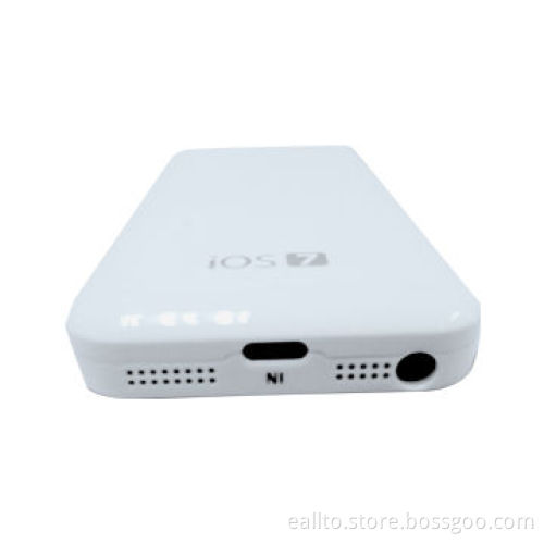 Fashionable External Battery Case for iPhone 5/iOS 7, 2,200mAh CapacityNew
